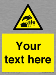 Custom Warning: Large scale fire zone